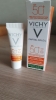 Фото-отзыв Виши Солнцезащитный матирующий уход для жирной проблемной кожи 3 в 1 SPF 50+, 50 мл (Vichy, Capital Soleil), автор Р. Вера