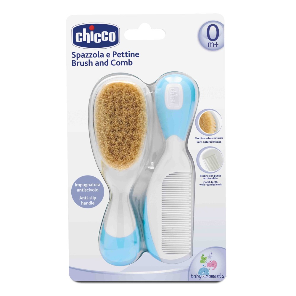 Chicco Набор "Расческа и щетка" для малышей, голубой, 1 шт. (Chicco, Hair & Nails), Hair & Nails
Chicco Набор "Расческа и щетка" для малышей, голубой, 1 шт. (Chicco, Hair & Nails), Hair & Nails