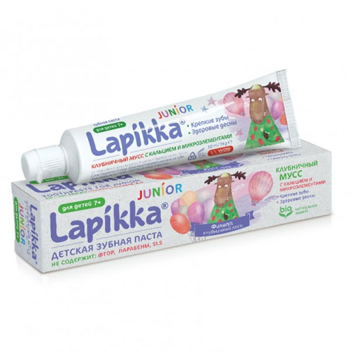 R.O.C.S Зубная паста Lapikka Junior Клубничный мусс с кальцием и микроэлемен.,74гр (R.O.C.S, Lapikka)
R.O.C.S Зубная паста Lapikka Junior Клубничный мусс с кальцием и микроэлемен.,74гр (R.O.C.S, Lapikka)