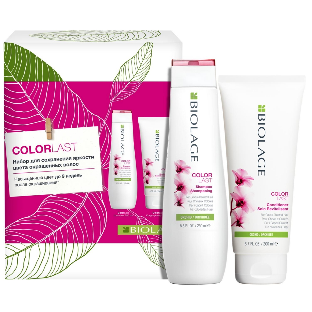 Matrix Новогодний набор Biolage ColorLast для окрашенных волос (Шампунь Colorlast, 250 мл + Кондиционер Colorlast, 200 мл) (Matrix, Biolage)
Matrix Новогодний набор Biolage ColorLast для окрашенных волос (Шампунь Colorlast, 250 мл + Кондиционер Colorlast, 200 мл) (Matrix, Biolage)