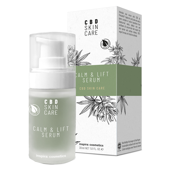 Inspira Cosmetics Антистресс лифтинг-сыворотка с маслом CBD Calm & Lift, 30 мл (Inspira Cosmetics, CBD skin care)
Inspira Cosmetics Антистресс лифтинг-сыворотка с маслом CBD Calm & Lift, 30 мл (Inspira Cosmetics, CBD skin care)