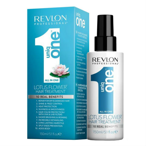 Revlon Professional Несмываемая спрей-маска с ароматом лотоса 150 мл (Revlon Professional, UniqOne)
Revlon Professional Несмываемая спрей-маска с ароматом лотоса 150 мл (Revlon Professional, UniqOne)