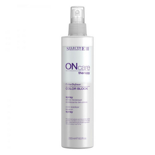 Selective Несмываемый спрей для стабилизации цвета Color block spray, 250 мл (Selective, Color Care)
Selective Несмываемый спрей для стабилизации цвета Color block spray, 250 мл (Selective, Color Care)