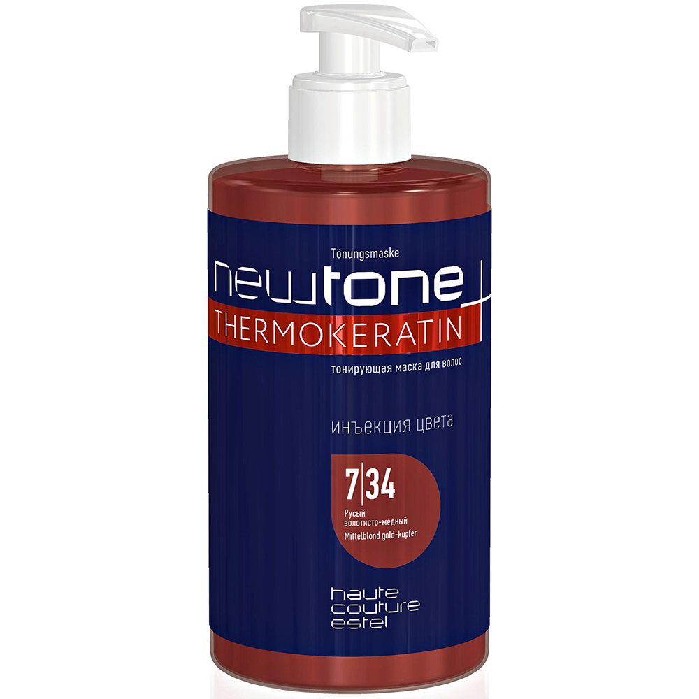 Estel Professional Тонирующая маска для волос 7/34 Русый золотисто-медный, 435 мл (Estel Professional, Newtone)
Estel Professional Тонирующая маска для волос 7/34 Русый золотисто-медный, 435 мл (Estel Professional, Newtone)