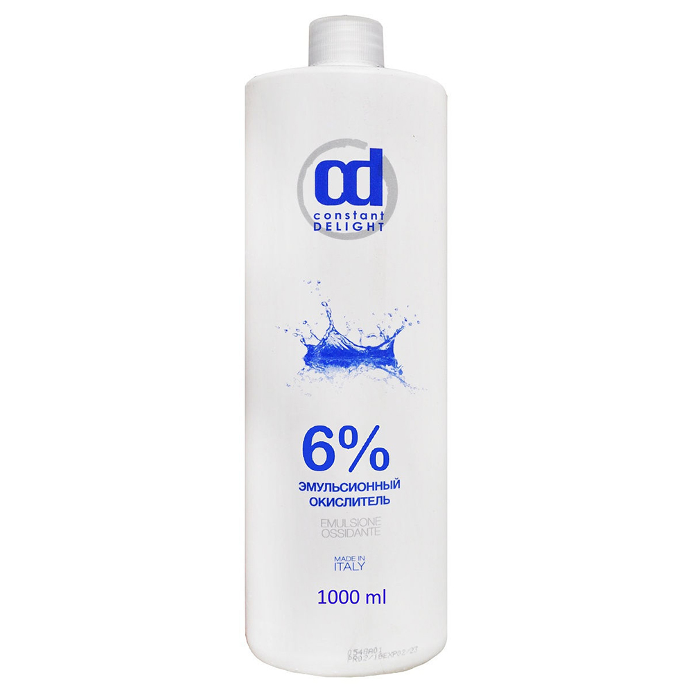 Constant Delight Эмульсионный окислитель 6%, 1000 мл (Constant Delight, Окрашивание и осветление)
Constant Delight Эмульсионный окислитель 6%, 1000 мл (Constant Delight, Окрашивание и осветление)