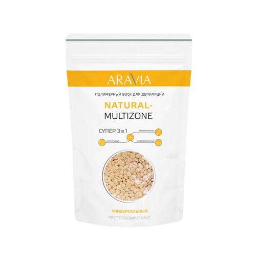 Aravia Professional Полимерный воск для депиляции Natural-multizone, 1000 г (Aravia Professional)
Aravia Professional Полимерный воск для депиляции Natural-multizone, 1000 г (Aravia Professional)