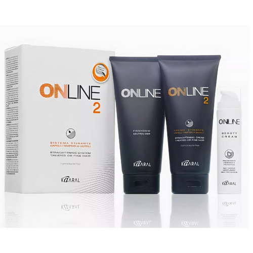 Kaaral Выпрямляющий крем для окрашенных и слабых волос Online hair straightening system 2, 445 мл (Kaaral, Professional)
Kaaral Выпрямляющий крем для окрашенных и слабых волос Online hair straightening system 2, 445 мл (Kaaral, Professional)
