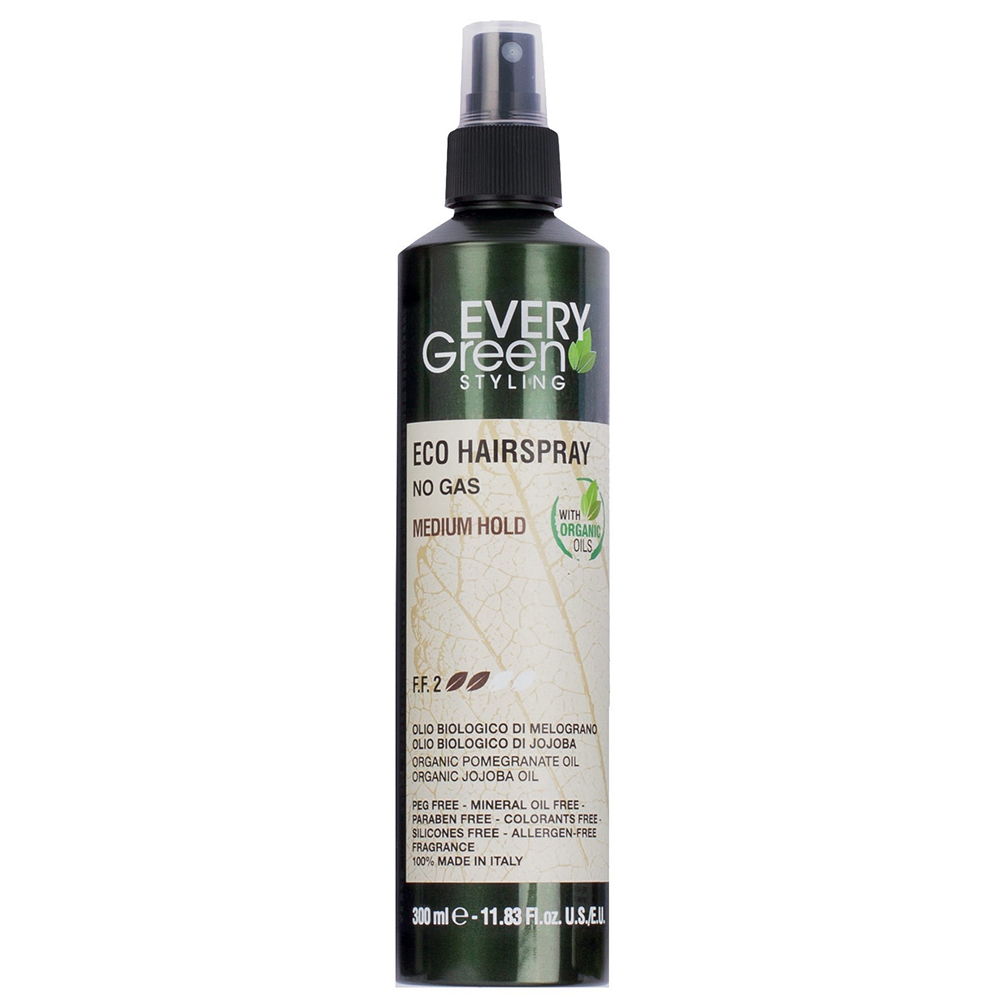 Dikson Экологический лак-спрей без газа средней фиксации Eco Hair Spray No Gas Medium Hold, 300 мл (Dikson, EveryGreen)
Dikson Экологический лак-спрей без газа средней фиксации Eco Hair Spray No Gas Medium Hold, 300 мл (Dikson, EveryGreen)