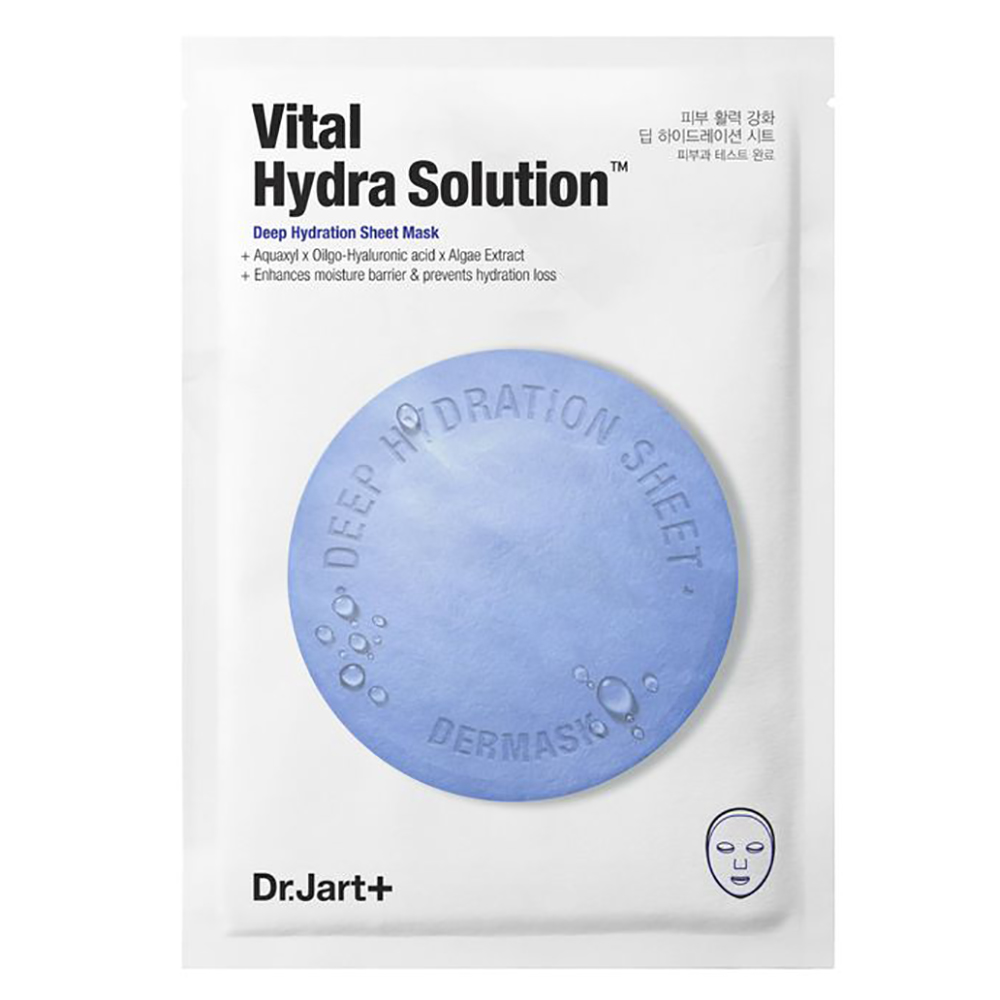 Dr. Jart+ Увлажняющая маска "Капсулы красоты" с гиалуроновой кислотой Hydra Vital Solution, 25 г (Dr. Jart+, Dermask)
Dr. Jart+ Увлажняющая маска "Капсулы красоты" с гиалуроновой кислотой Hydra Vital Solution, 25 г (Dr. Jart+, Dermask)