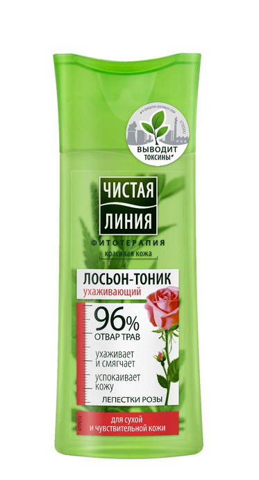 Чистая Линия Лосьон-тоник для сухой и чувствительной кожи "Лепестки Роз", 100 мл (Чистая Линия, Уход за лицом)
Чистая Линия Лосьон-тоник для сухой и чувствительной кожи "Лепестки Роз", 100 мл (Чистая Линия, Уход за лицом)