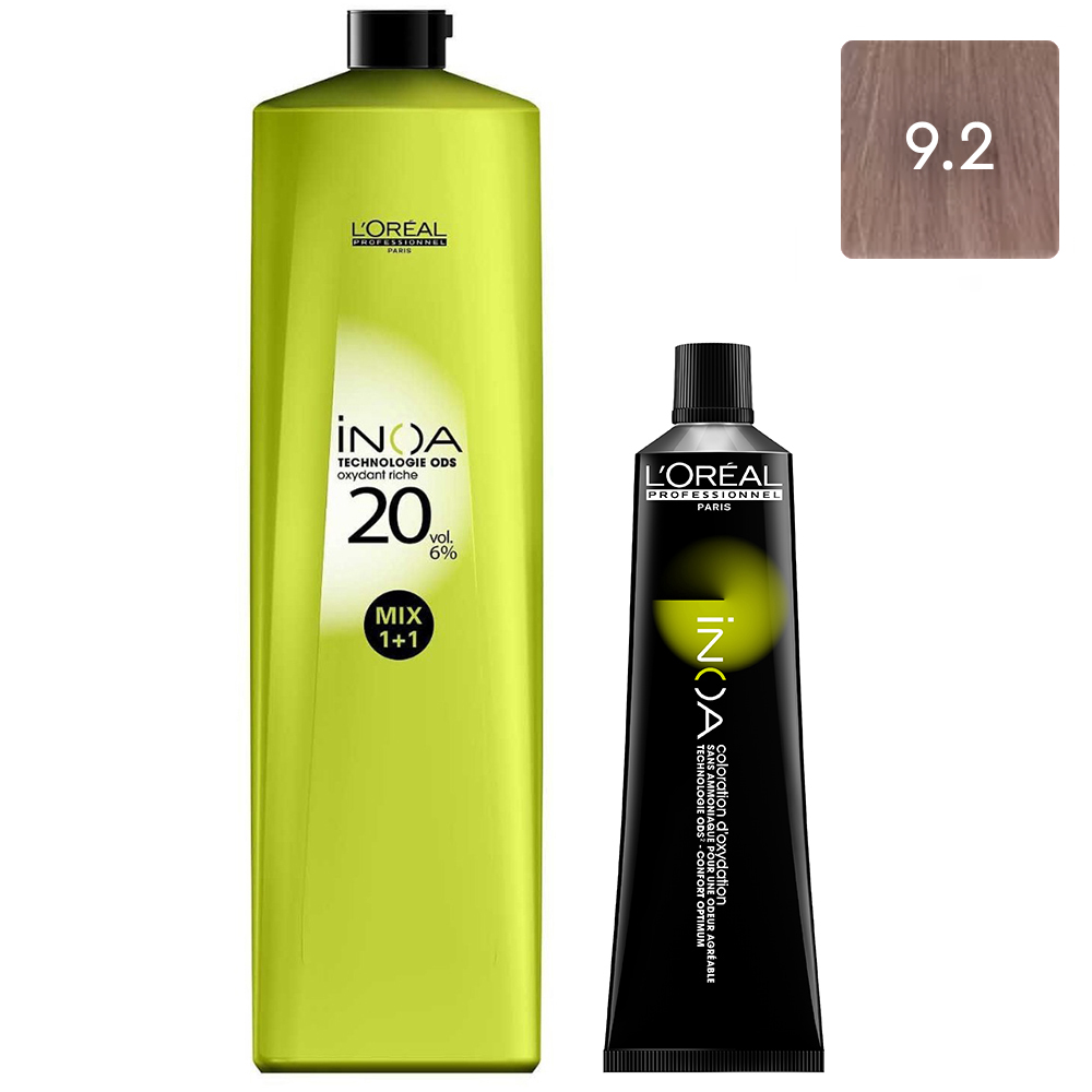 L'Oreal Professionnel Набор Безаммиачная краска Inoa ODS 2 9.2, 60 г + Оксидент обогащенный 6% (20 Vol.), 1000 мл (L'Oreal Professionnel, Окрашивание)
L'Oreal Professionnel Набор Безаммиачная краска Inoa ODS 2 9.2, 60 г + Оксидент обогащенный 6% (20 Vol.), 1000 мл (L'Oreal Professionnel, Окрашивание)