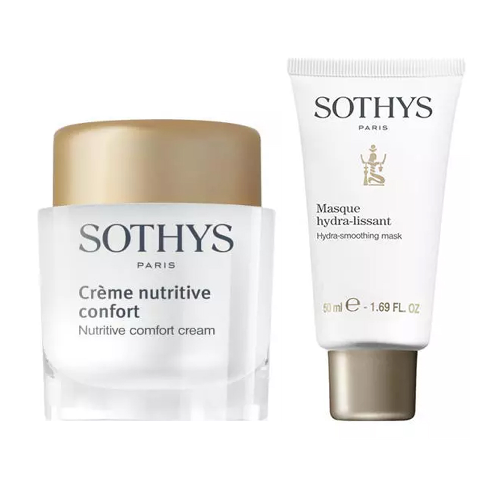 Sothys Paris Набор "Для сухой кожи": крем 50 мл + маска 50 мл (Sothys Paris, Hydra3Ha)
Sothys Paris Набор "Для сухой кожи": крем 50 мл + маска 50 мл (Sothys Paris, Hydra3Ha)