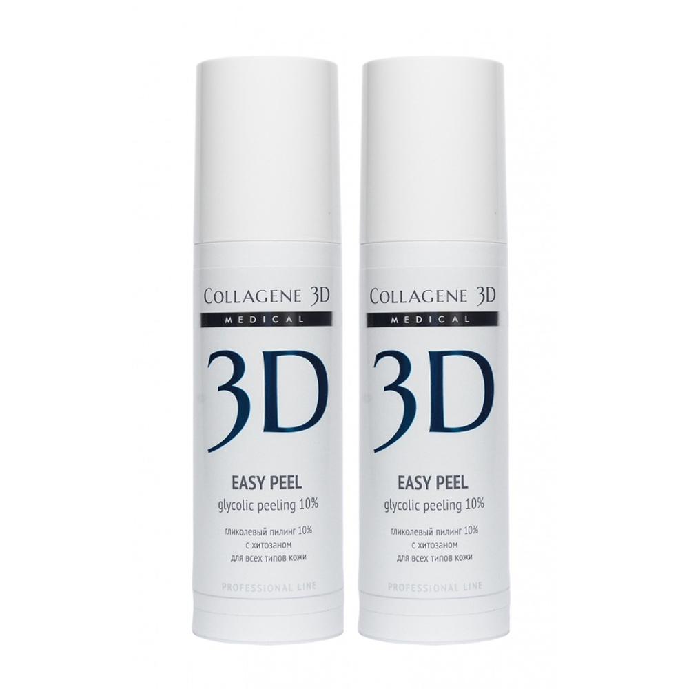 Collagene 3D Гель-пилинг для лица с хитозаном на основе гликолевой кислоты 10% х 2 шт (Collagene 3D, Peeling)
Collagene 3D Гель-пилинг для лица с хитозаном на основе гликолевой кислоты 10% х 2 шт (Collagene 3D, Peeling)