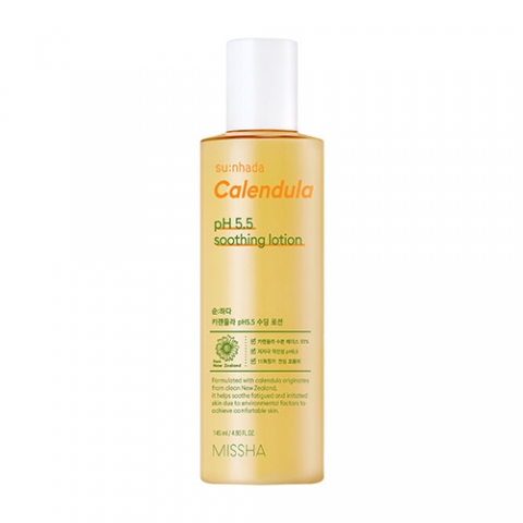Missha Успокаивающий лосьон для лица с календулой, 145 мл (Missha, Su:Nhada Calendula pH Balancing & Soothing), Su:Nhada Calendula pH Balancing & Soothing
Missha Успокаивающий лосьон для лица с календулой, 145 мл (Missha, Su:Nhada Calendula pH Balancing & Soothing), Su:Nhada Calendula pH Balancing & Soothing