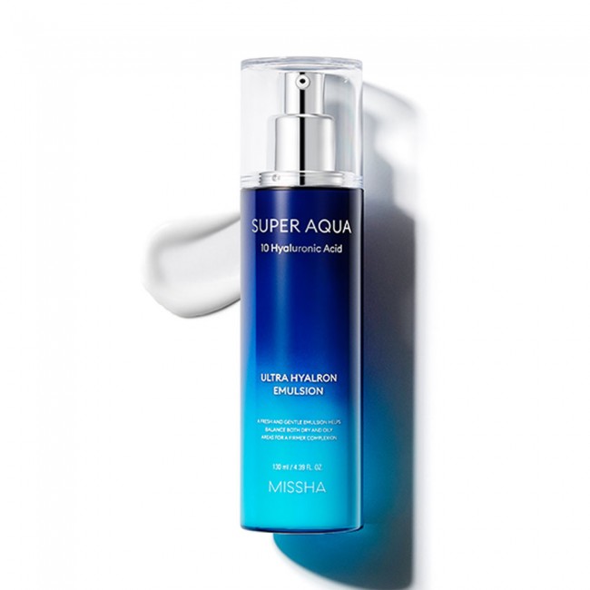 Missha Увлажняющая эмульсия для лица Emulsion, 130 мл (Missha, Super Aqua Ultra Hyalron)
Missha Увлажняющая эмульсия для лица Emulsion, 130 мл (Missha, Super Aqua Ultra Hyalron)