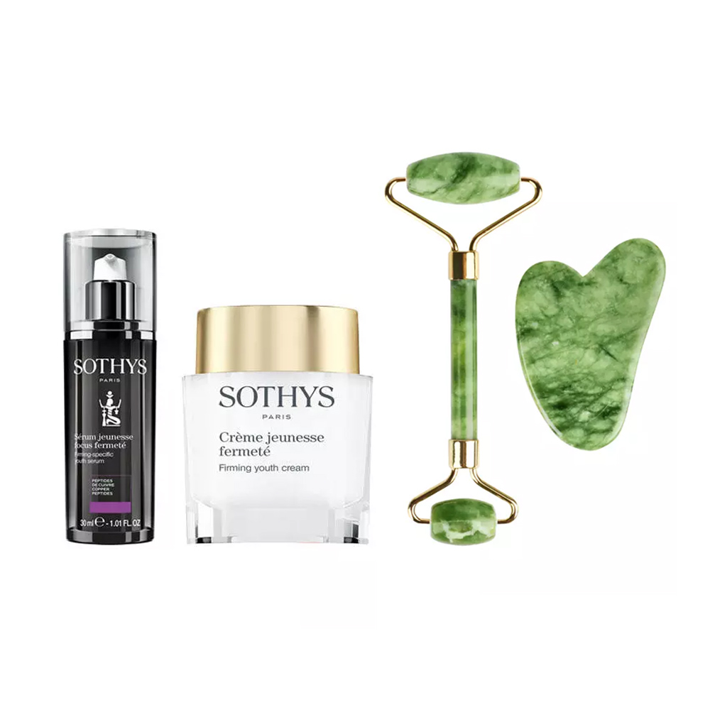 Sothys Paris Набор "Лифтинг": сыворотка 30 мл + крем 50 мл + роликовый массажер + кристалл Гуаша (Sothys Paris, Youth anti-age)
Sothys Paris Набор "Лифтинг": сыворотка 30 мл + крем 50 мл + роликовый массажер + кристалл Гуаша (Sothys Paris, Youth anti-age)