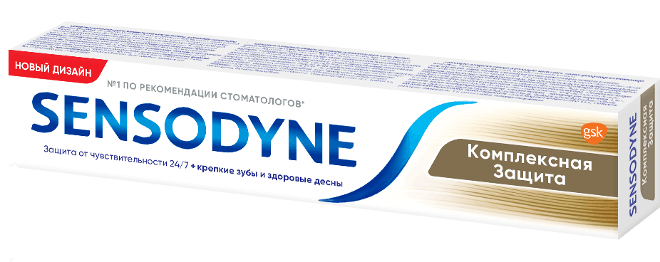 Sensodyne Зубная паста "Комплексная защита", 50 мл (Sensodyne, Зубные пасты), Зубные пасты
Sensodyne Зубная паста "Комплексная защита", 50 мл (Sensodyne, Зубные пасты), Зубные пасты
