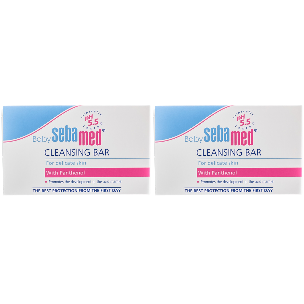 Sebamed Мыло детское очищающее Baby cleansing bar 100 г х 2 шт (Sebamed, Baby)
Sebamed Мыло детское очищающее Baby cleansing bar 100 г х 2 шт (Sebamed, Baby)