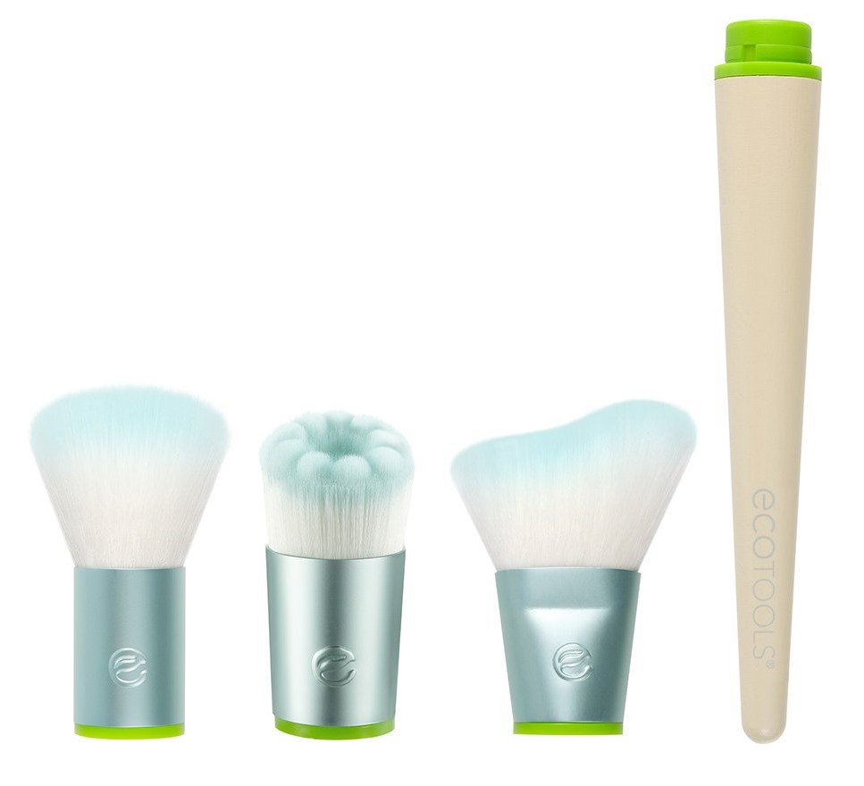 Eco Tools Набор кистей для макияжа со сменными насадками Interchangeables Blush + Glow (Eco Tools, Holiday Collection), Holiday Collection
Eco Tools Набор кистей для макияжа со сменными насадками Interchangeables Blush + Glow (Eco Tools, Holiday Collection), Holiday Collection