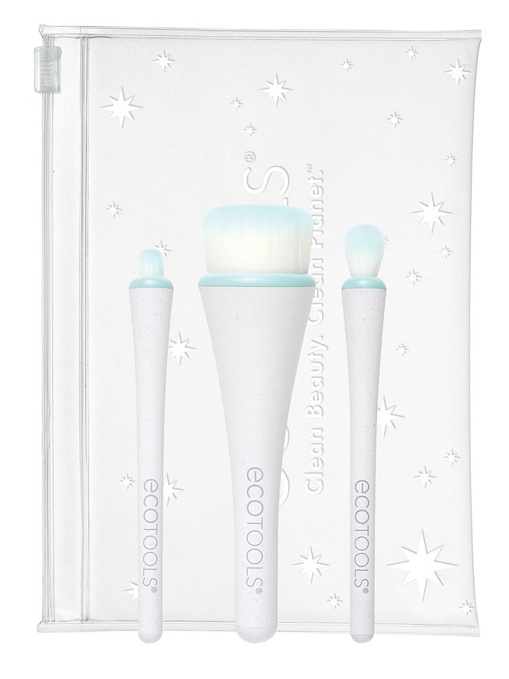 Eco Tools Набор мини-кистей для макияжа с косметичкой All Eyes On Me Mini 360 Ultimate Brush Kit (Eco Tools, Holiday Collection), Holiday Collection
Eco Tools Набор мини-кистей для макияжа с косметичкой All Eyes On Me Mini 360 Ultimate Brush Kit (Eco Tools, Holiday Collection), Holiday Collection