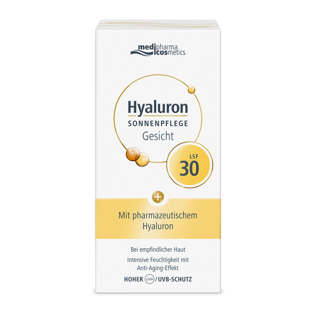 Medipharma Cosmetics Солнцезащитный крем для лица SPF 30, 50 мл (Medipharma Cosmetics, Hyaluron), Hyaluron
Medipharma Cosmetics Солнцезащитный крем для лица SPF 30, 50 мл (Medipharma Cosmetics, Hyaluron), Hyaluron