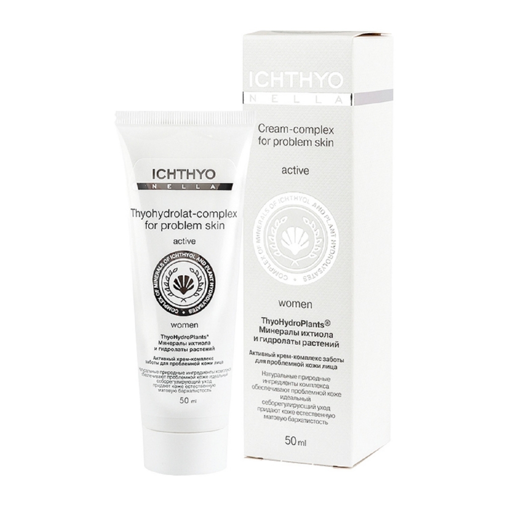 Ichthyonella Активный крем-комплекс для проблемной кожи лица, 50 мл (Ichthyonella, Face), Face
Ichthyonella Активный крем-комплекс для проблемной кожи лица, 50 мл (Ichthyonella, Face), Face