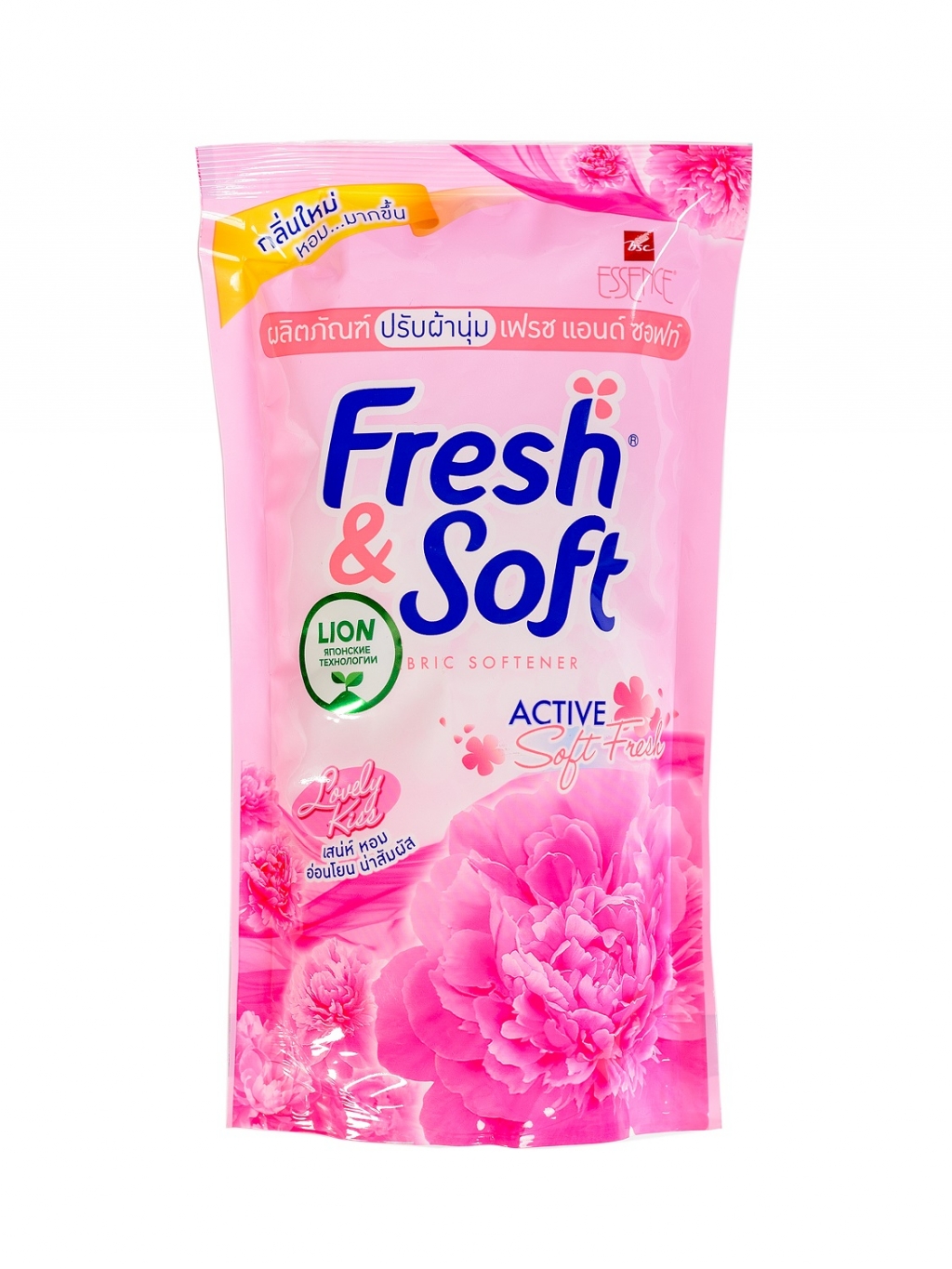 Lion Thailand Кондиционер для белья парфюмированный "Сладкий поцелуй", 600 мл (Lion Thailand, Fresh & Soft), Fresh & Soft
Lion Thailand Кондиционер для белья парфюмированный "Сладкий поцелуй", 600 мл (Lion Thailand, Fresh & Soft), Fresh & Soft