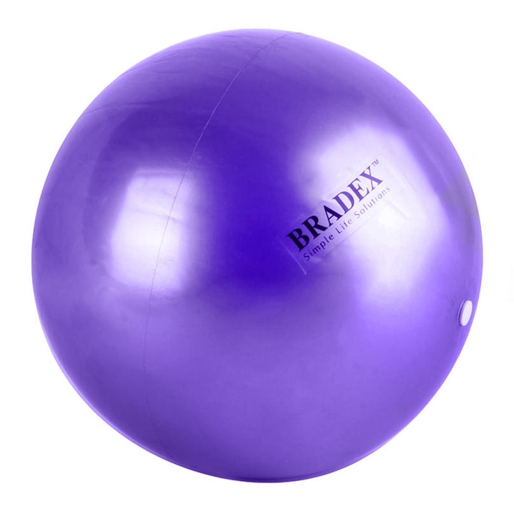 

Bradex Мяч для фитнеса, йоги и пилатеса "Фитбол", фиолетовый, диаметр 25 см (Bradex, )