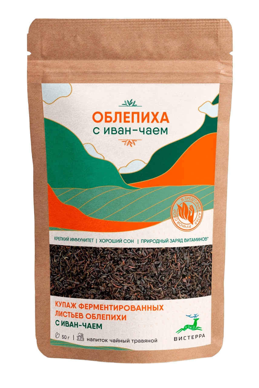 Вистерра Купаж ферментированных листьев облепихи с иван-чаем, 50 г (Вистерра, Чайные травяные напитки), Чайные травяные напитки
Вистерра Купаж ферментированных листьев облепихи с иван-чаем, 50 г (Вистерра, Чайные травяные напитки), Чайные травяные напитки