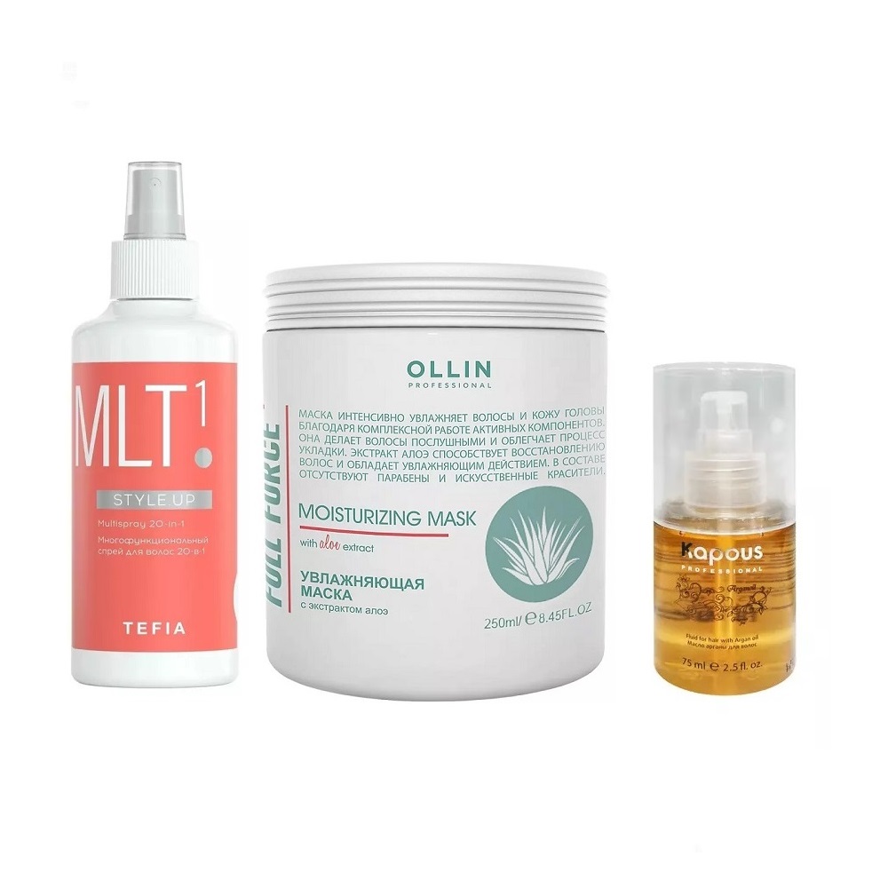 SocolorBeautyBox Набор "Бюджетный комплексный уход для волос: масло арганы, 75 мл + спрей 20в1, 250 мл + маска, 250 мл (SocolorBeautyBox, Экспертные наборы Socolor)
SocolorBeautyBox Набор "Бюджетный комплексный уход для волос: масло арганы, 75 мл + спрей 20в1, 250 мл + маска, 250 мл (SocolorBeautyBox, Экспертные наборы Socolor)