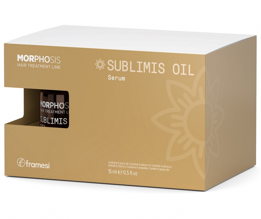 Framesi Сыворотка на основе арганового масла Sublimis Oil Serum, 6 х 15 мл (Framesi, Morphosis), Morphosis
Framesi Сыворотка на основе арганового масла Sublimis Oil Serum, 6 х 15 мл (Framesi, Morphosis), Morphosis