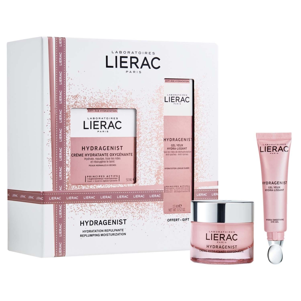 Lierac Подарочный набор (крем кислородный увлажняющий 50 мл + увлажняющий гель для области вокруг глаз 15 мл) (Lierac, Hydragenist)
Lierac Подарочный набор (крем кислородный увлажняющий 50 мл + увлажняющий гель для области вокруг глаз 15 мл) (Lierac, Hydragenist)