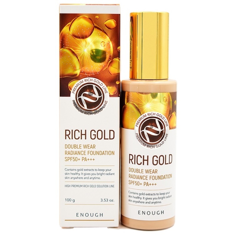 Enough Тональный крем с частичками золота Rich Gold Double Wear Radiance Foundation SPF50+ PA+++, 100 г (Enough, )
Enough Тональный крем с частичками золота Rich Gold Double Wear Radiance Foundation SPF50+ PA+++, 100 г (Enough, )