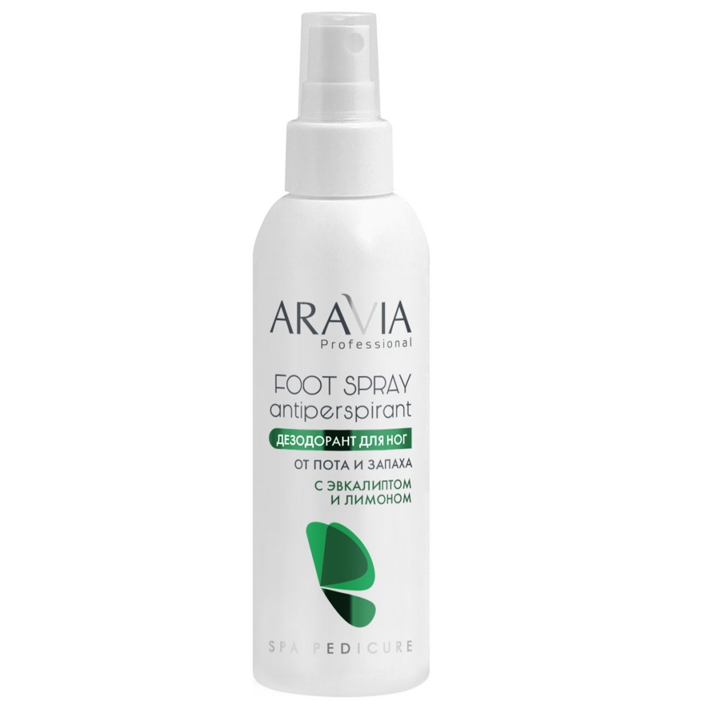 Aravia Professional Дезодорант для ног от пота и запаха с эвкалиптом и лимоном, 150 мл (Aravia Professional), Aravia Professional
Aravia Professional Дезодорант для ног от пота и запаха с эвкалиптом и лимоном, 150 мл (Aravia Professional), Aravia Professional