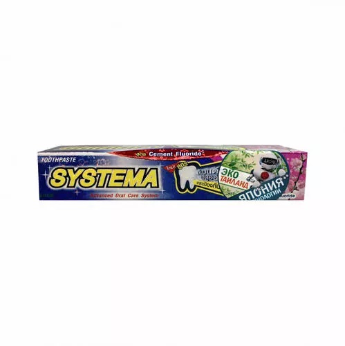 Lion Thailand Зубная паста с ароматом японской сакуры, 90 г (Lion Thailand, Systema), Systema
Lion Thailand Зубная паста с ароматом японской сакуры, 90 г (Lion Thailand, Systema), Systema