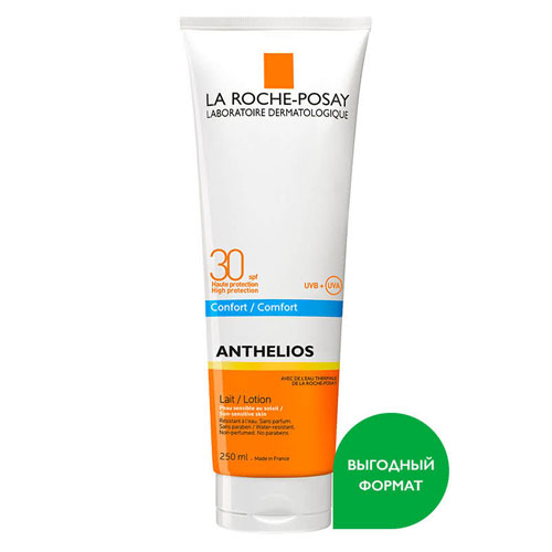 La Roche-Posay Солнцезащитное молочко для лица и тела SPF30, 250 мл (La Roche-Posay, Anthelios)
La Roche-Posay Солнцезащитное молочко для лица и тела SPF30, 250 мл (La Roche-Posay, Anthelios)