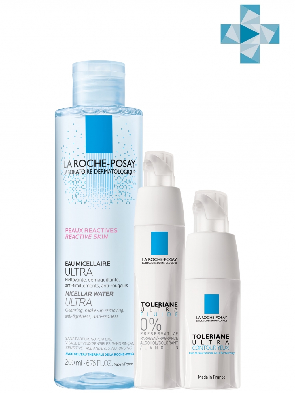 La Roche-Posay Набор Toleriane (Флюид Ultra, 40 мл + Уход для кожи вокруг глаз Ultra, 20 мл + Мицеллярная вода Ultra, 200 мл) (La Roche-Posay, Toleriane)
La Roche-Posay Набор Toleriane (Флюид Ultra, 40 мл + Уход для кожи вокруг глаз Ultra, 20 мл + Мицеллярная вода Ultra, 200 мл) (La Roche-Posay, Toleriane)