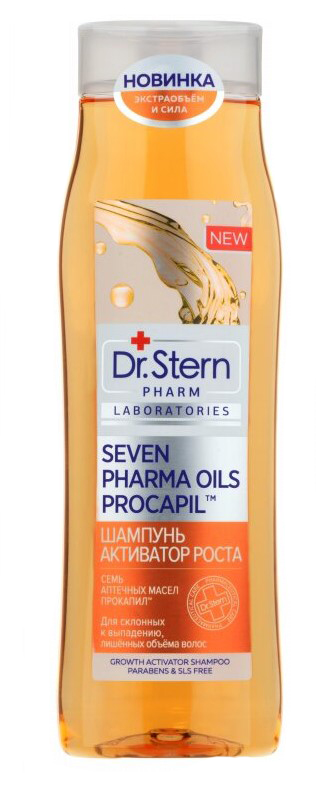 Dr. Stern Dr.Stern СЕМЬ АПТЕЧНЫХ МАСЕЛ, ПРОКАПИЛ, шампунь активатор роста, 400мл (Dr. Stern, )
Dr. Stern Dr.Stern СЕМЬ АПТЕЧНЫХ МАСЕЛ, ПРОКАПИЛ, шампунь активатор роста, 400мл (Dr. Stern, )