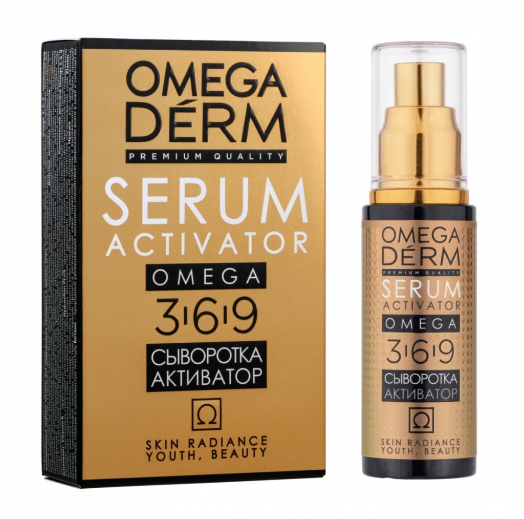 Omegaderm Сыворотка-активатор Omega 3| 6| 9 «Интенсивное восстановление», 50 мл (Omegaderm, Для лица)
Omegaderm Сыворотка-активатор Omega 3| 6| 9 «Интенсивное восстановление», 50 мл (Omegaderm, Для лица)