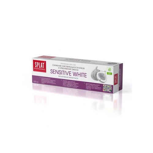 Сплат Зубная паста Sensitive White, 100 мл (Splat, Professional), фото-2