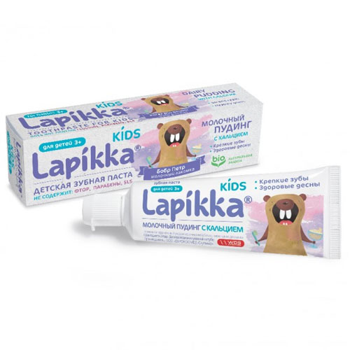 Рокс Зубная паста Kids Молочный пудинг с кальцием, 45 г (R.O.C.S, Lapikka)