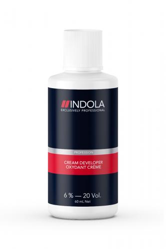 Индола Индола Профешн  Крем-проявитель 6% для стойкой крем-краски для волос 60 мл (Indola, Окрашивание, Indola ZERO AMM)