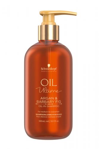 Шампунь для жестких и средних волос Oil-in-Shampoo, 300 мл (Oil Ultime)