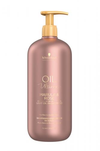 Шампунь для тонких и нормальных волос Lignt-Oil-in-Shampoo, 1000 мл (Oil Ultime)