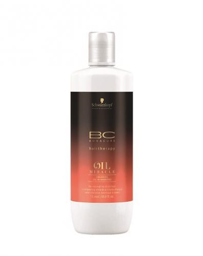 Шварцкопф Профешнл Шампунь для жёстких и толстых волос Oil Miracle Shampoo 1000 мл (Schwarzkopf Professional, BC Bonacure, Oil Miracle)