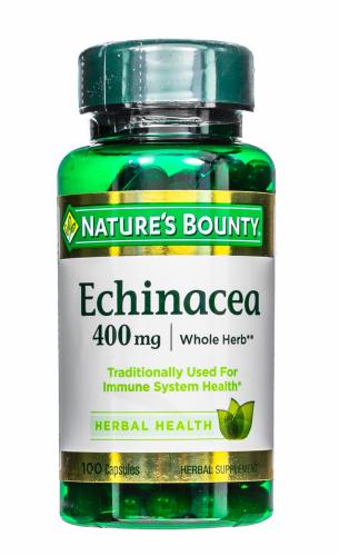 Нэйчес Баунти Натуральная эхинацея 400 мг, 100 капсул (Nature's Bounty, Растительные продукты)