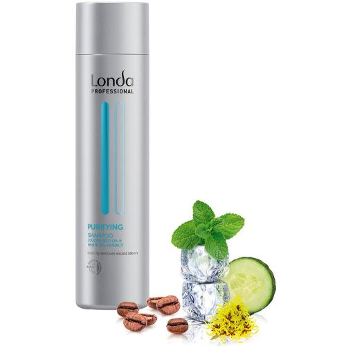 Лонда Профессионал Очищающий шампунь для жирных волос Purifying, 250 мл (Londa Professional, Scalp), фото-2