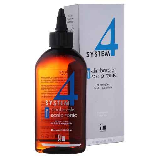 Сим Сенситив Терапевтический тоник &quot;T&quot; для питания и укрепления волос Climbazole Scalp Tonic, 200 мл (Sim Sensitive, System 4)