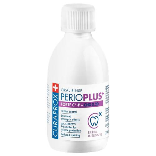 Курапрокс Жидкость-ополаскиватель Forte с содержанием хлоргексидина 0,20%, 200 мл (Curaprox, Perio Plus)
