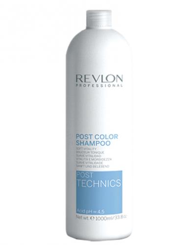 Ревлон Профессионал Шампунь после окрашивания Post Color Shampoo 1000мл (Revlon Professional, Revlonissimo, Технические средства)